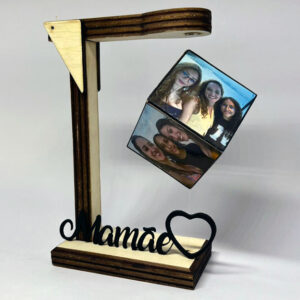 Suporte Mágico Com Cubo De Fotos Suspenso