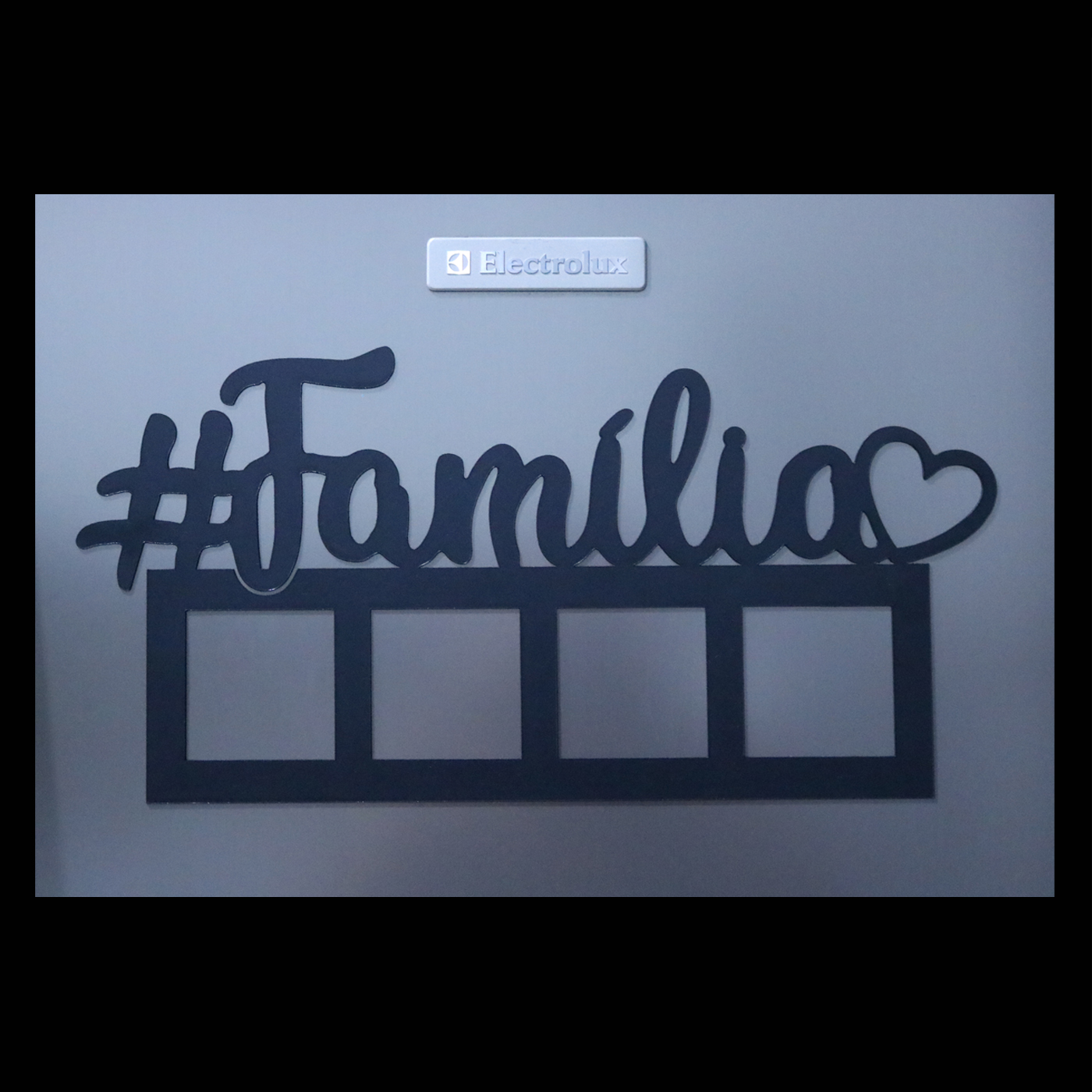 Moldura #Família com 4 Fotos (Ímã) C - Imagem 2